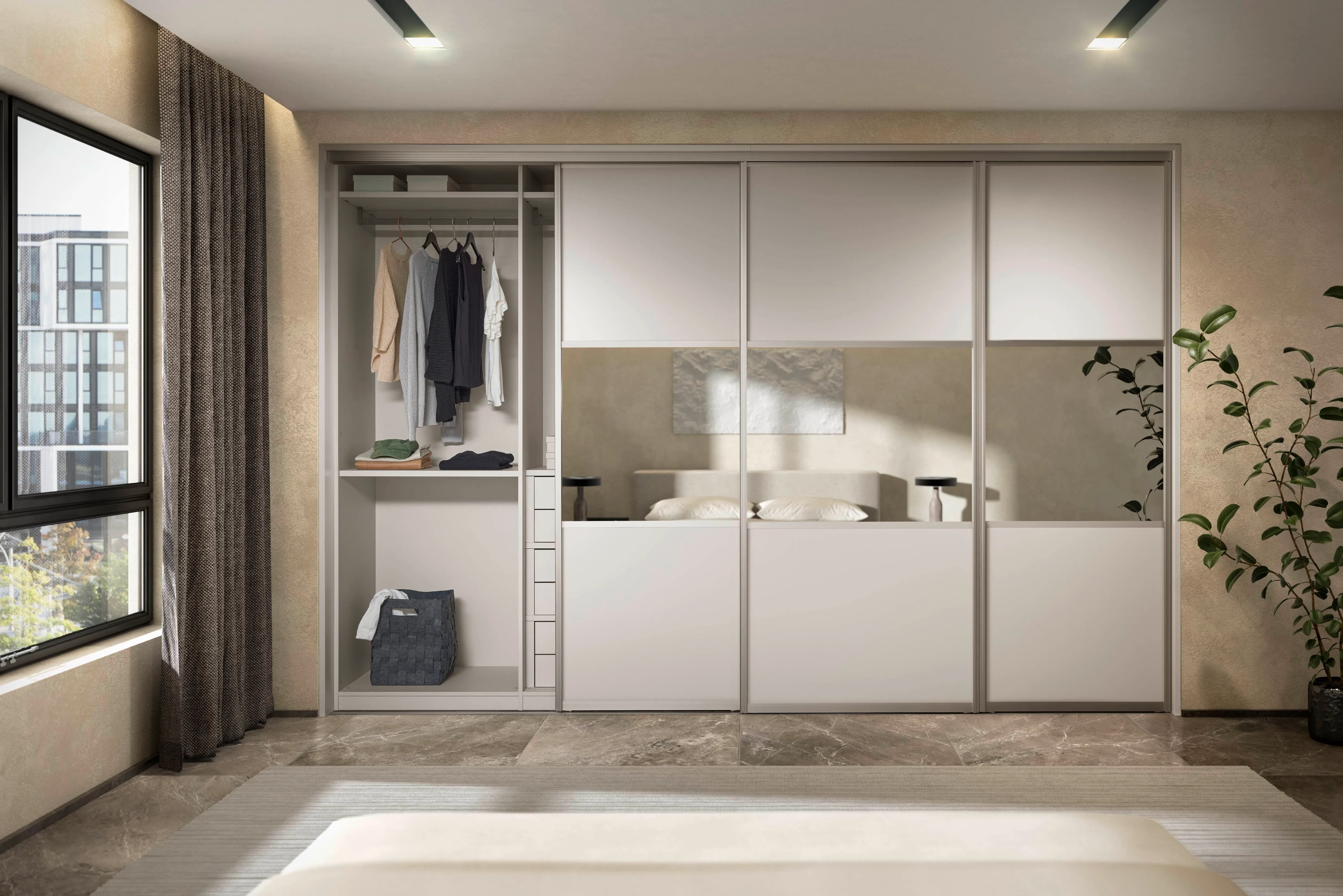 Easytouch 969 Lacquered laminate, sand ultra matt — ambient 2