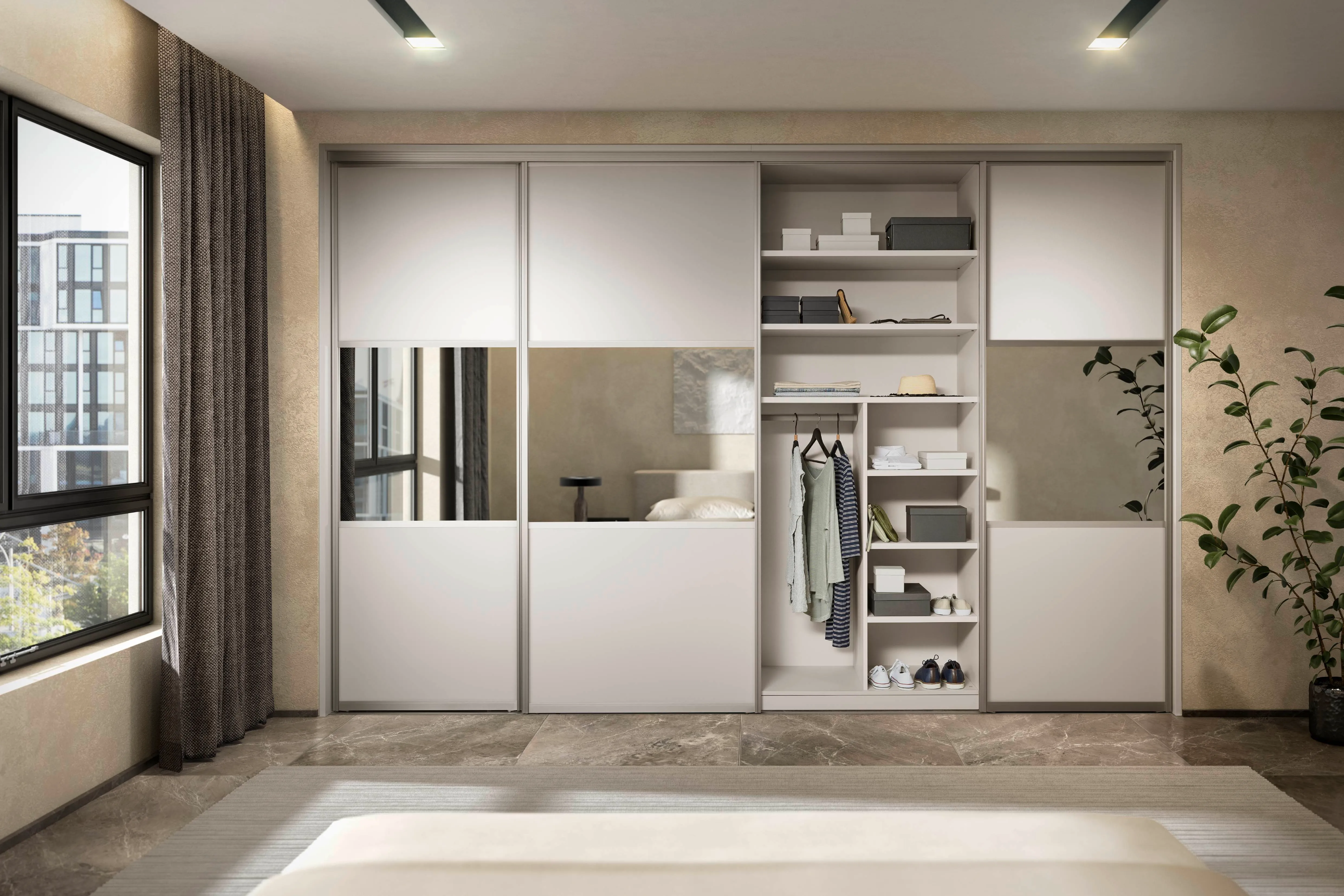 Easytouch 969 Lacquered laminate, sand ultra matt — ambient 4
