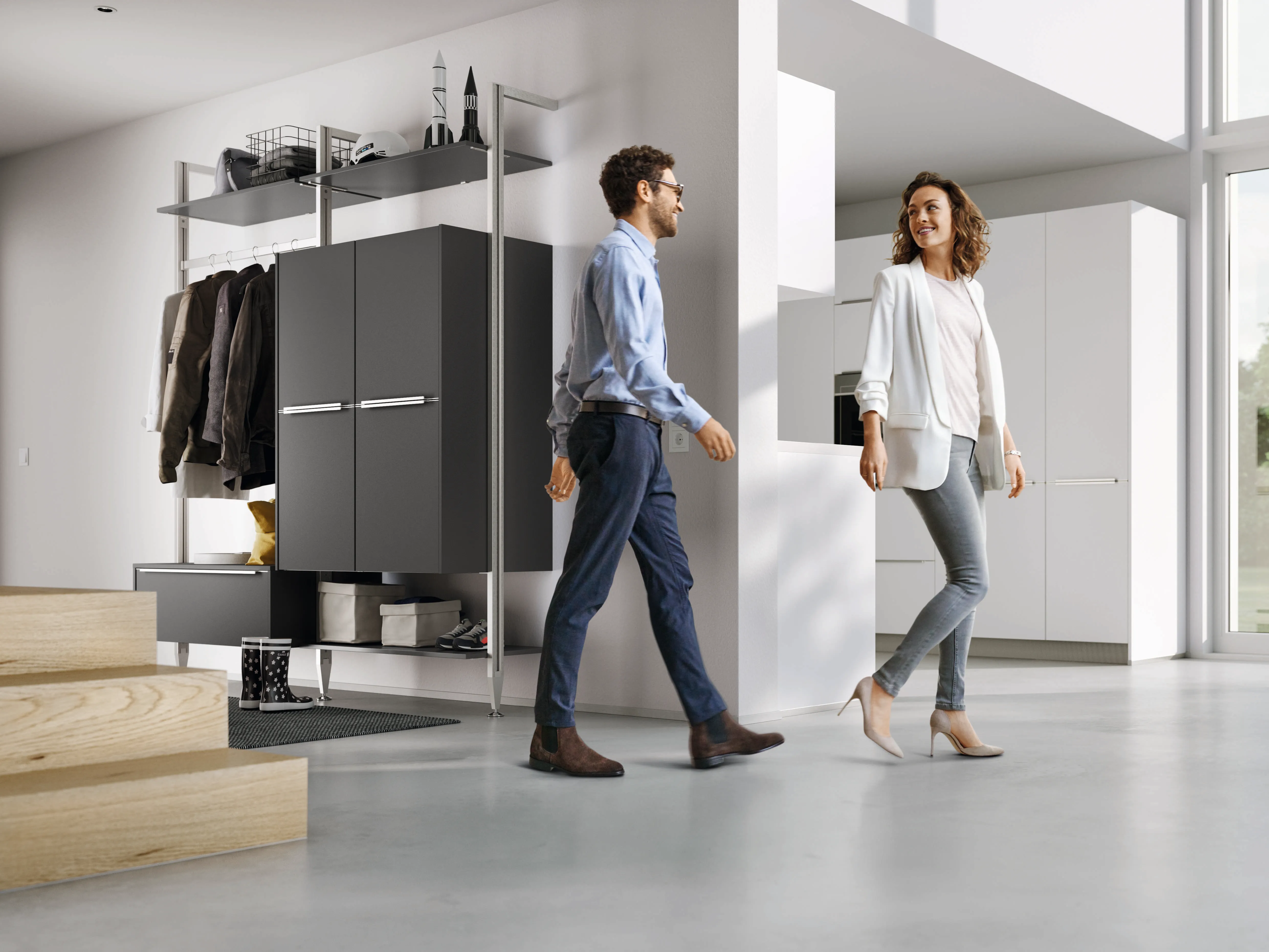 Touch 334 Lacquered laminate, slate grey supermatt — detajl 3