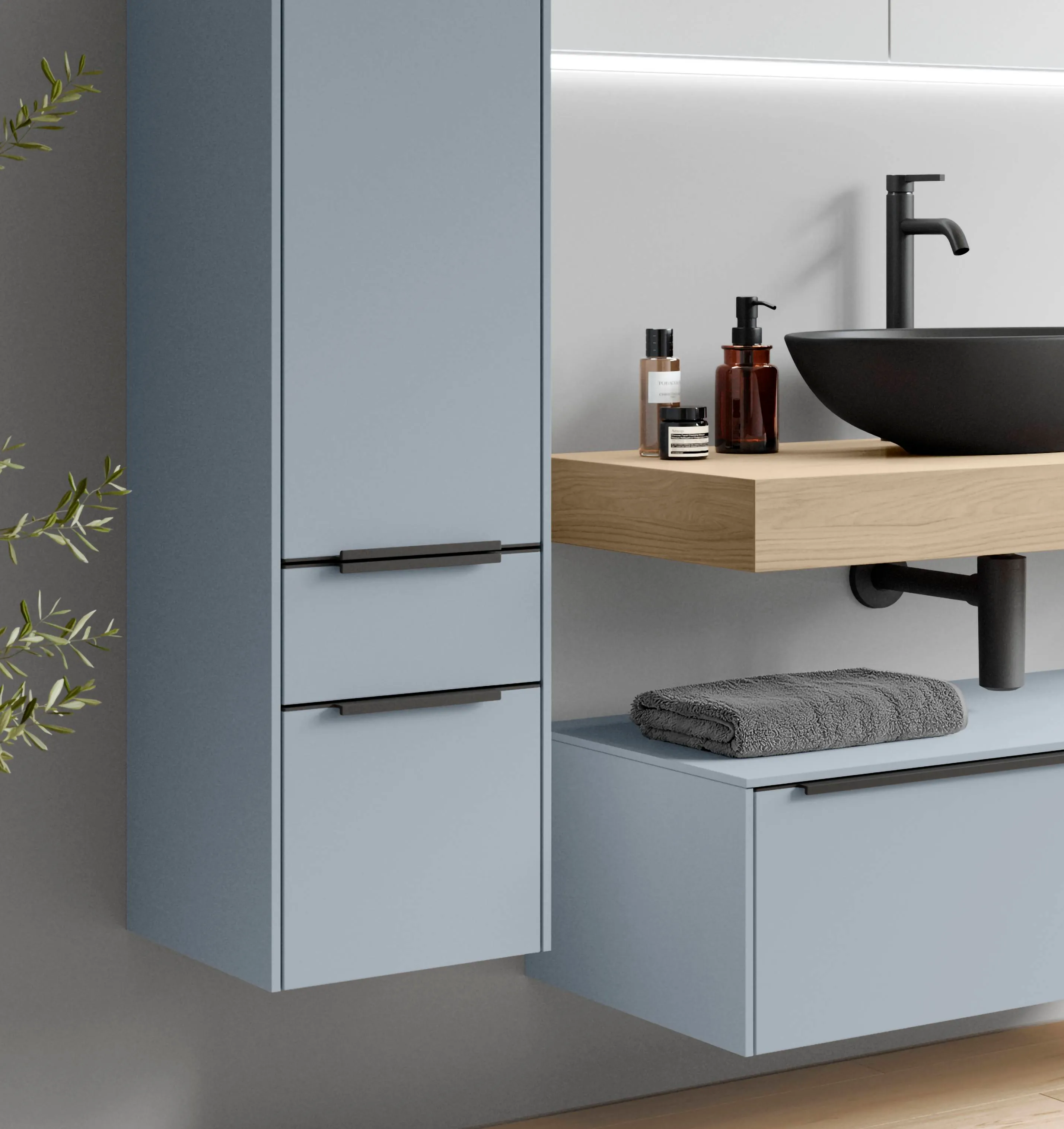 Senso 485 Lacquer, premium honed sky — detajl 2