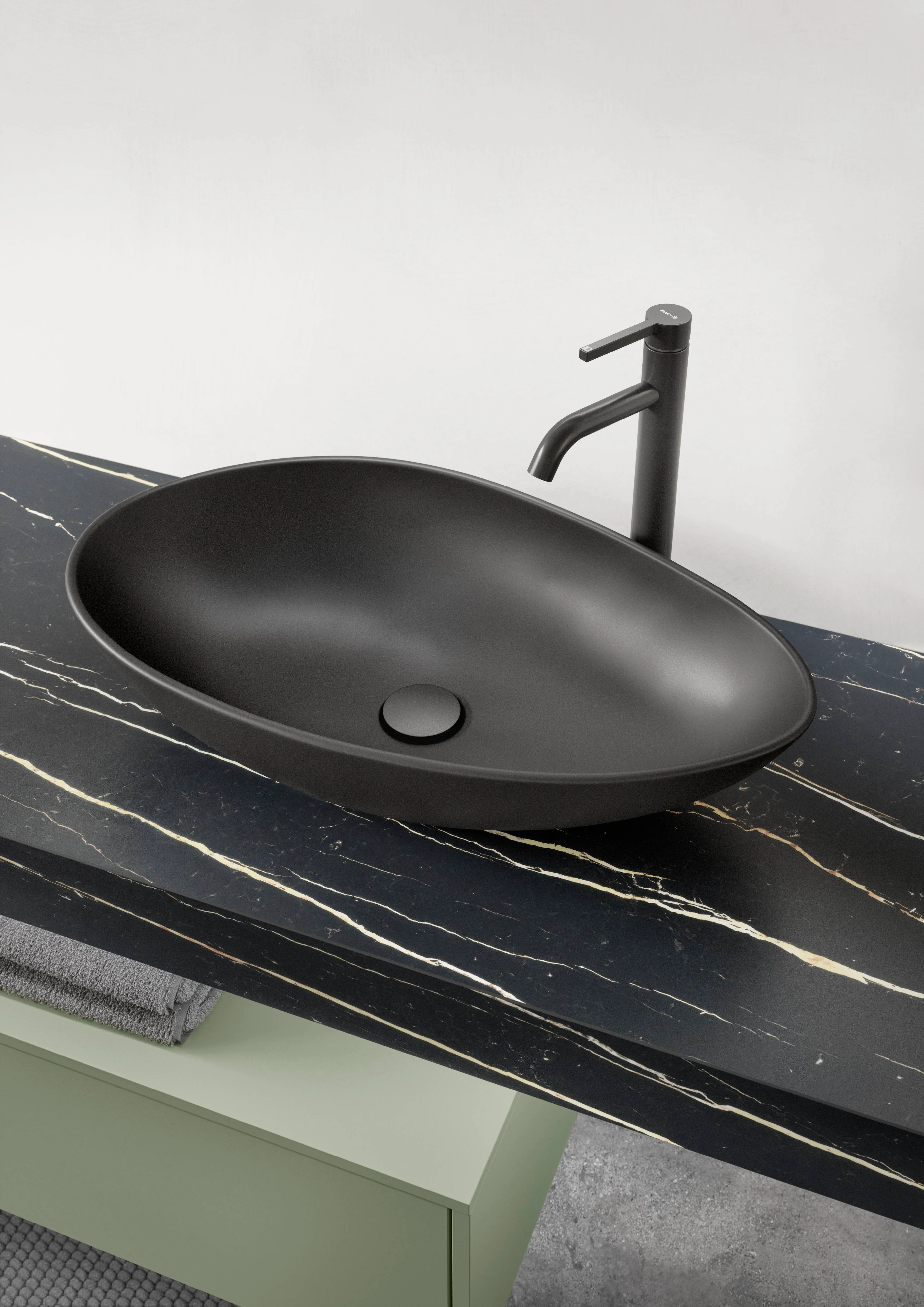 Senso 495 Lacquer, premium honed olive — detajl 4