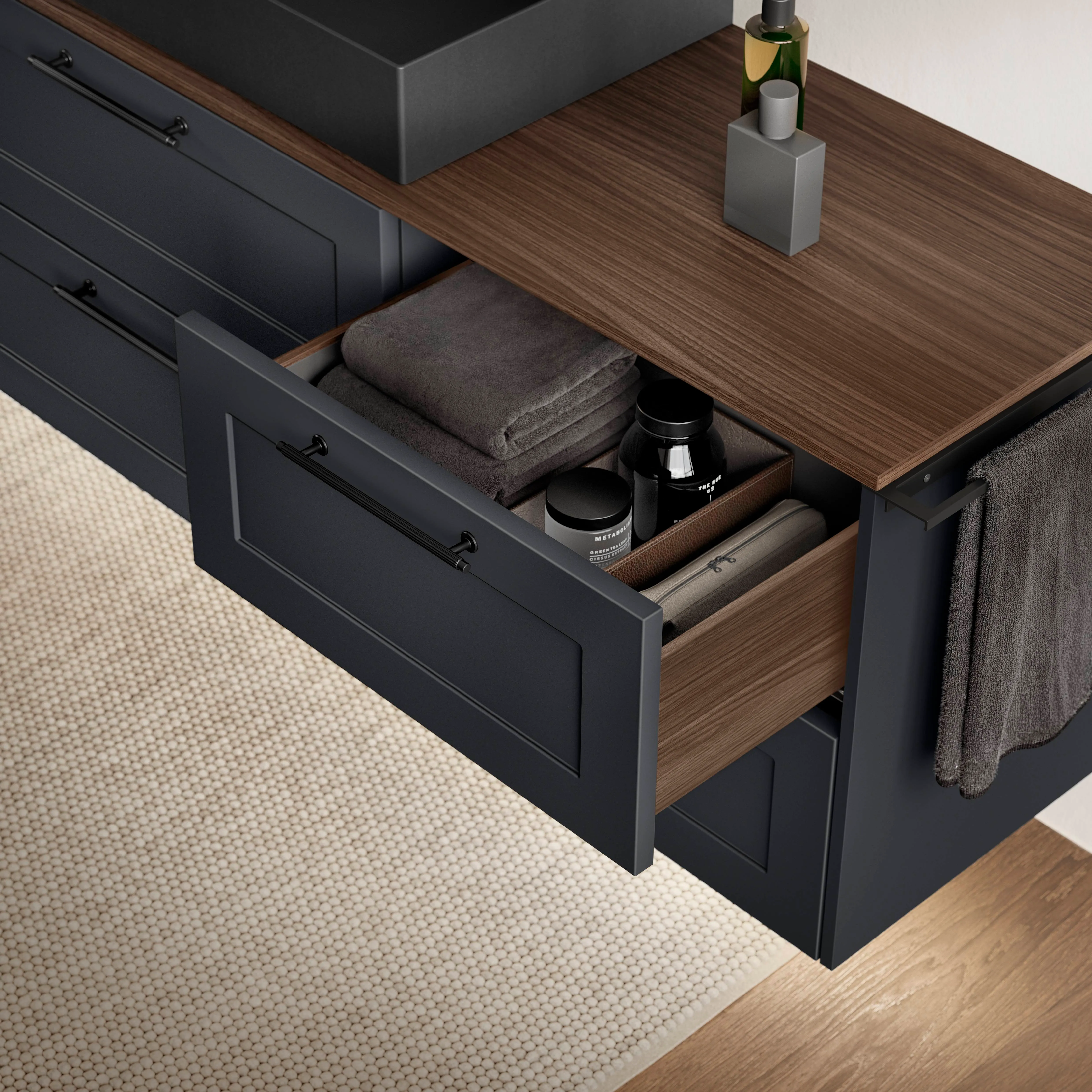 Nordic 791 Lacquer, perfect honed black — detajl 1