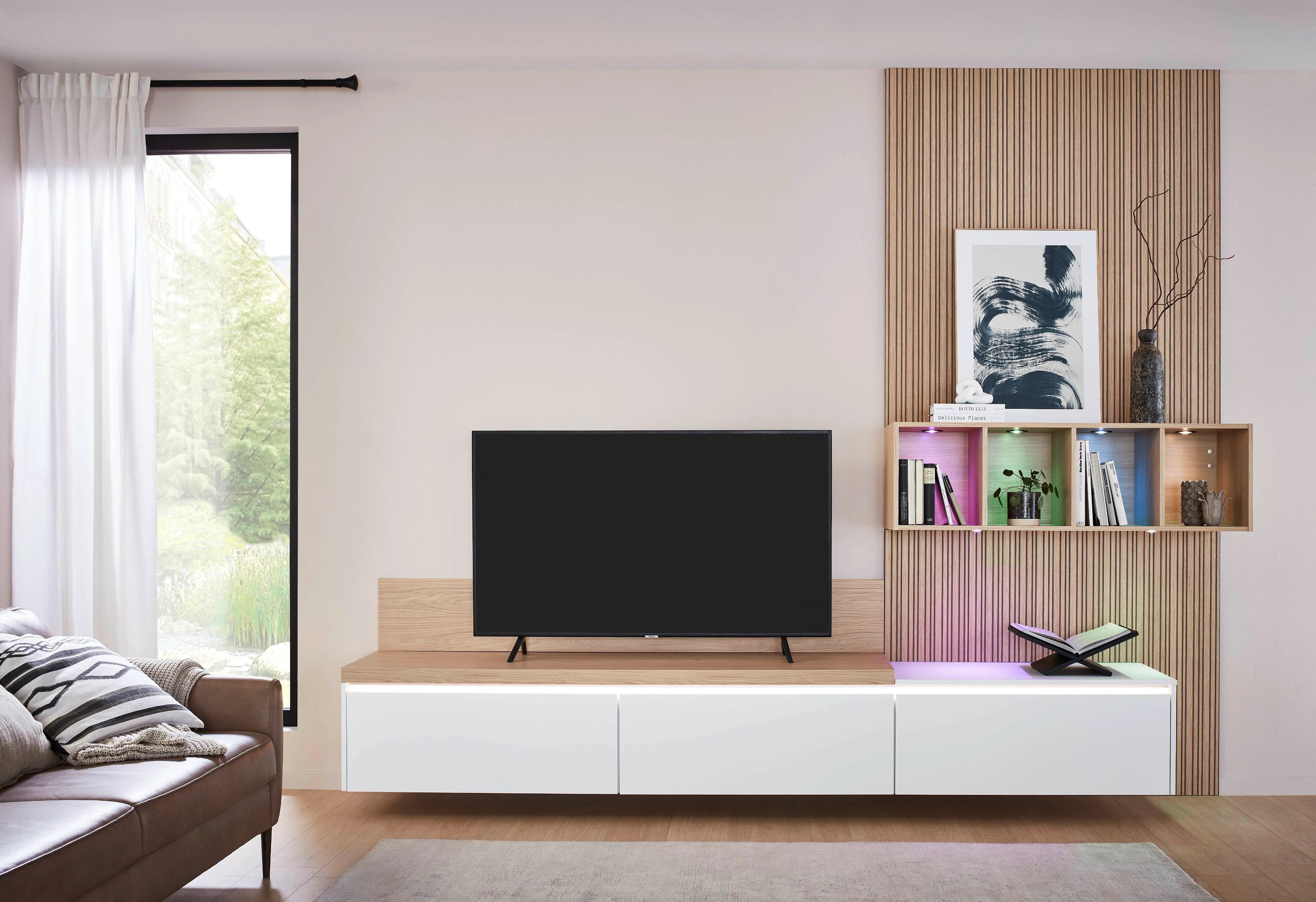 Senso 490 Lacquer, premium honed alpine white — ambient 2