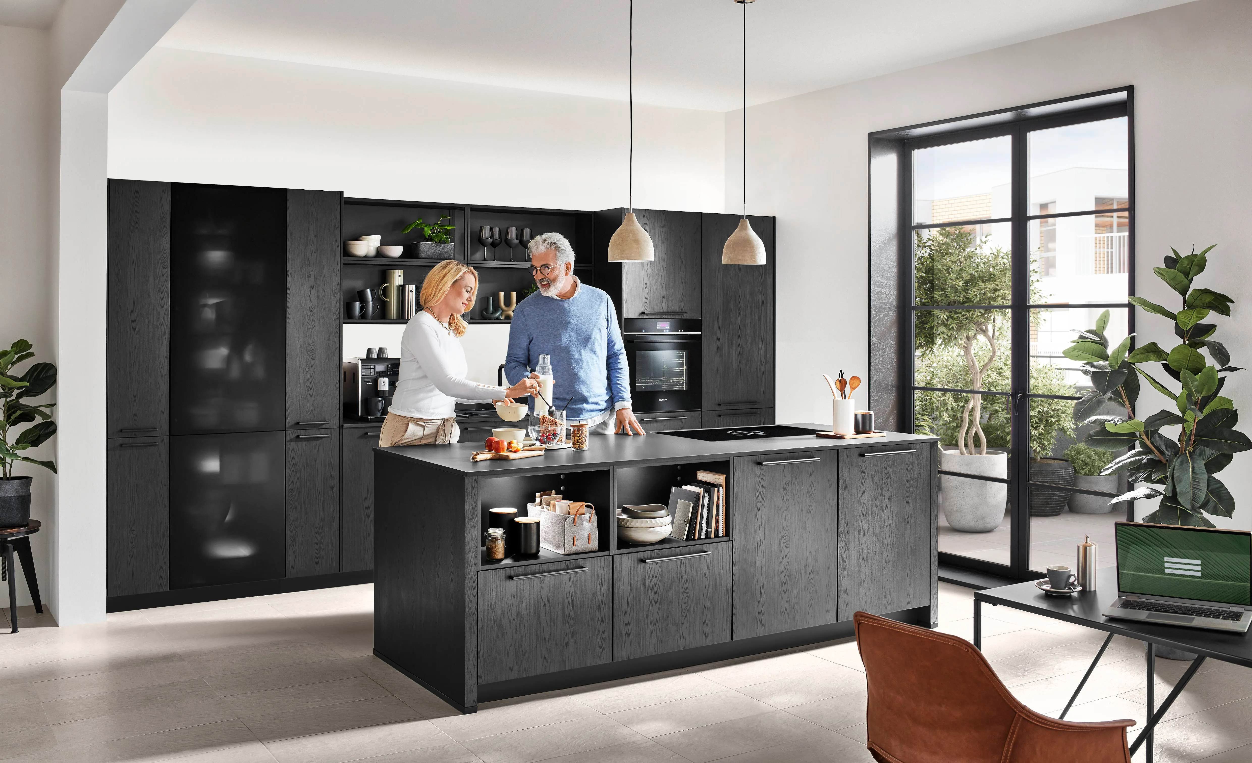Structura 403 Nero oak reproduction — ambient 4