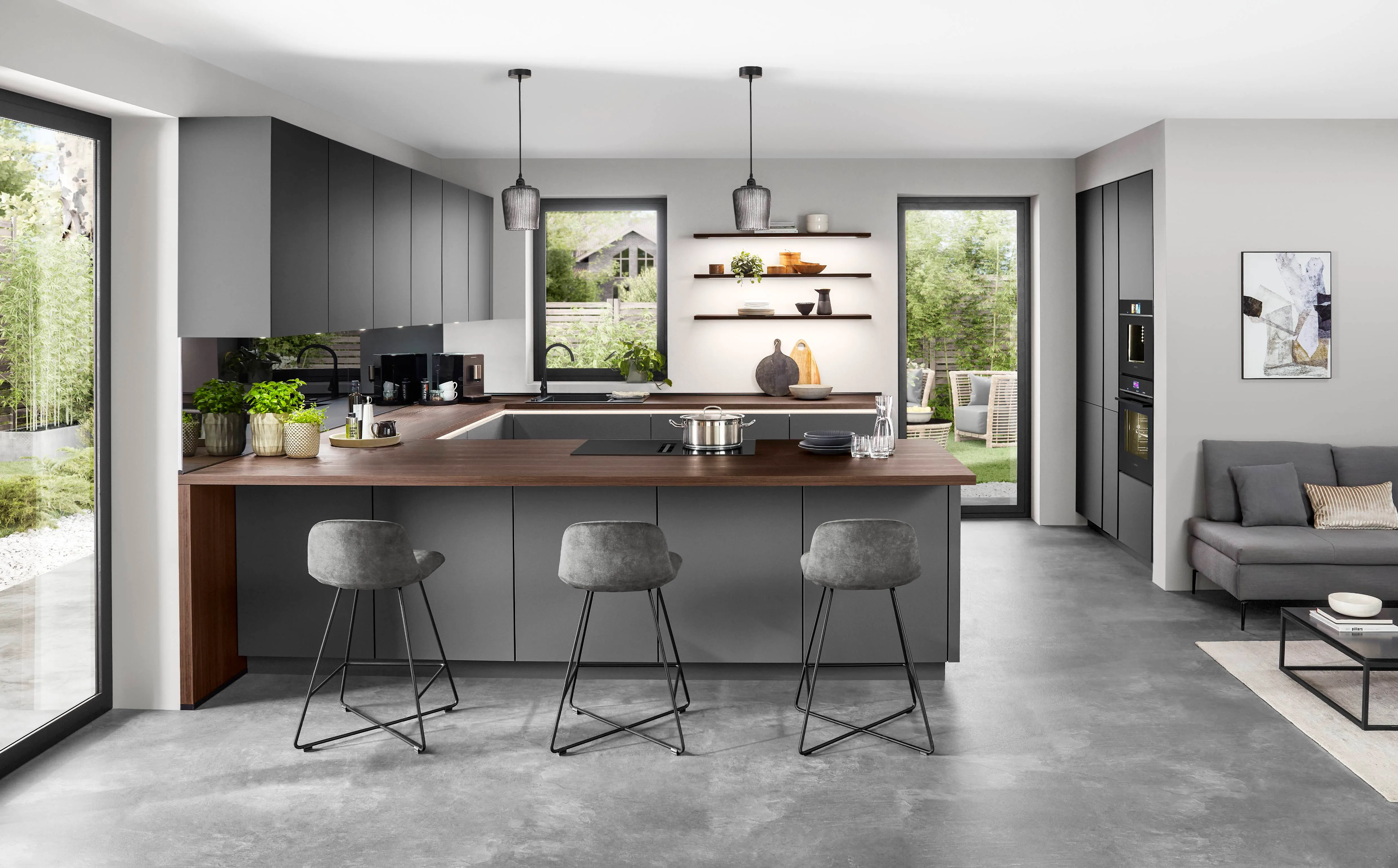 Senso — 491 Lacquer, premium honed slate grey