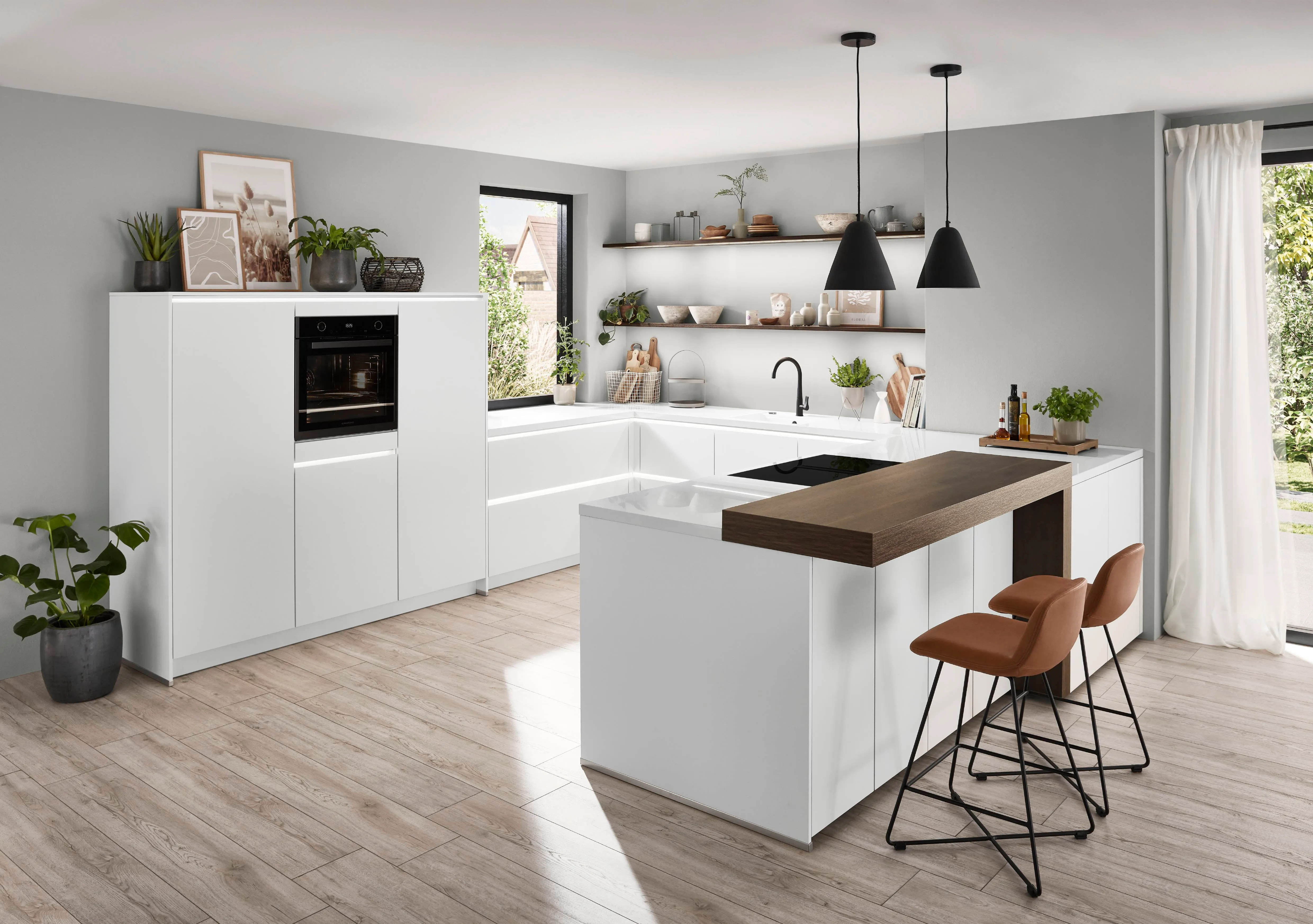 Senso 490 Lacquer, premium honed alpine white — ambient 5